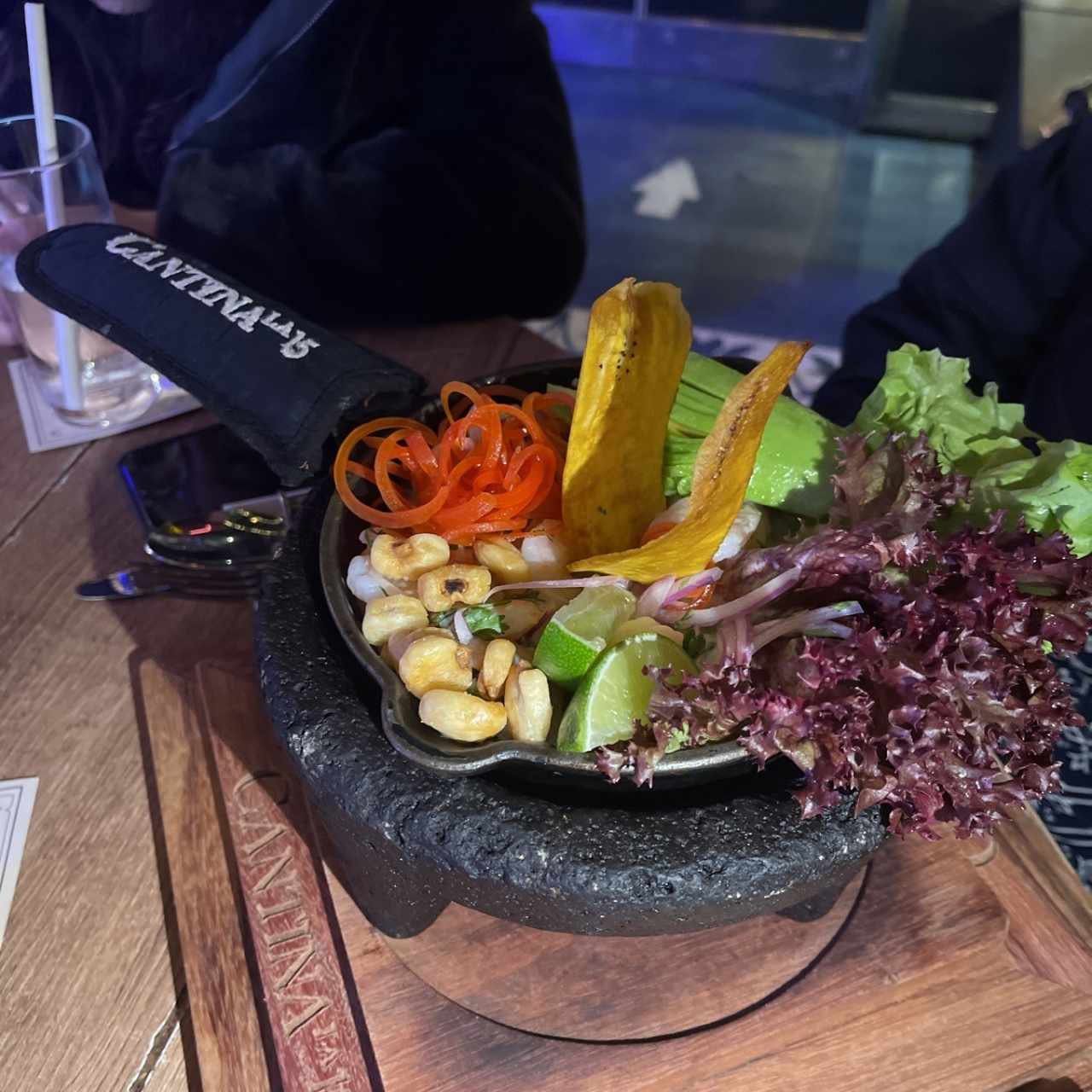 Ceviche de. Camarones