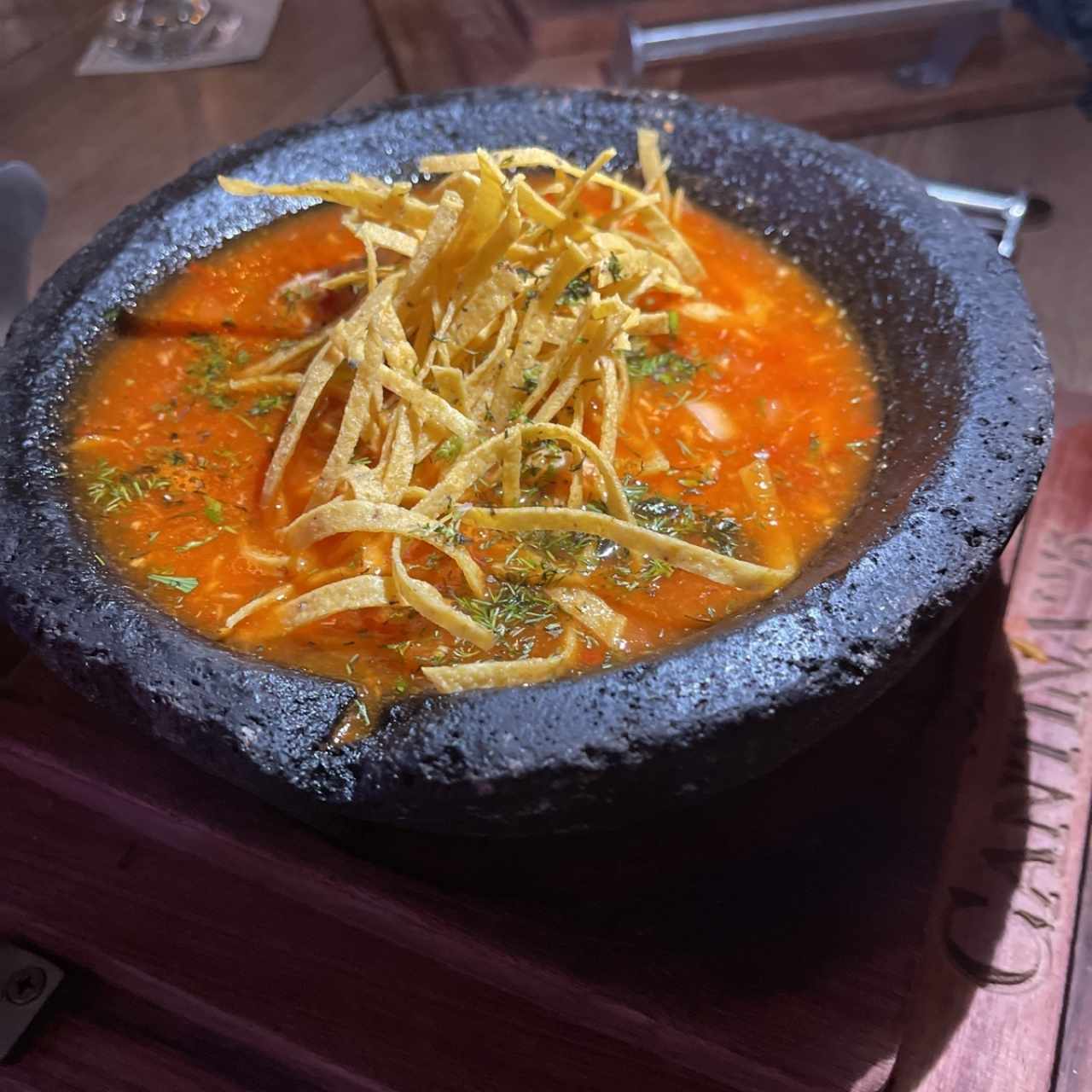 Sopa azteca