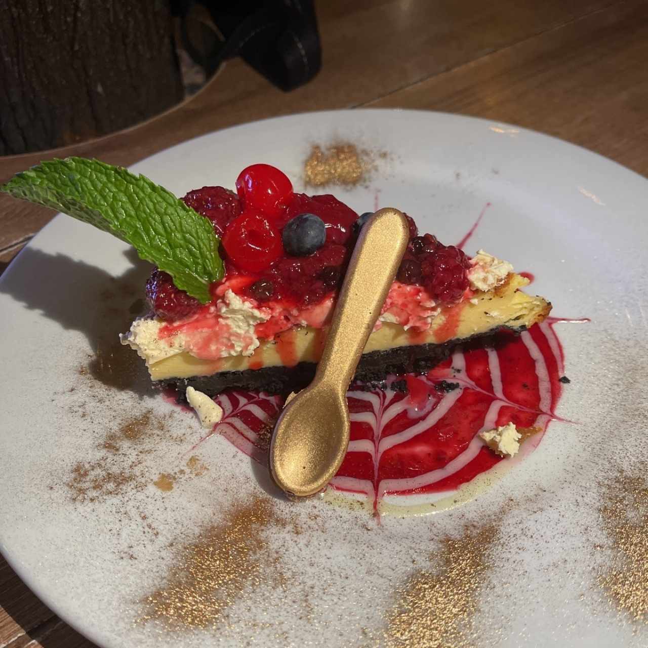 Cheese cake frutos rojos