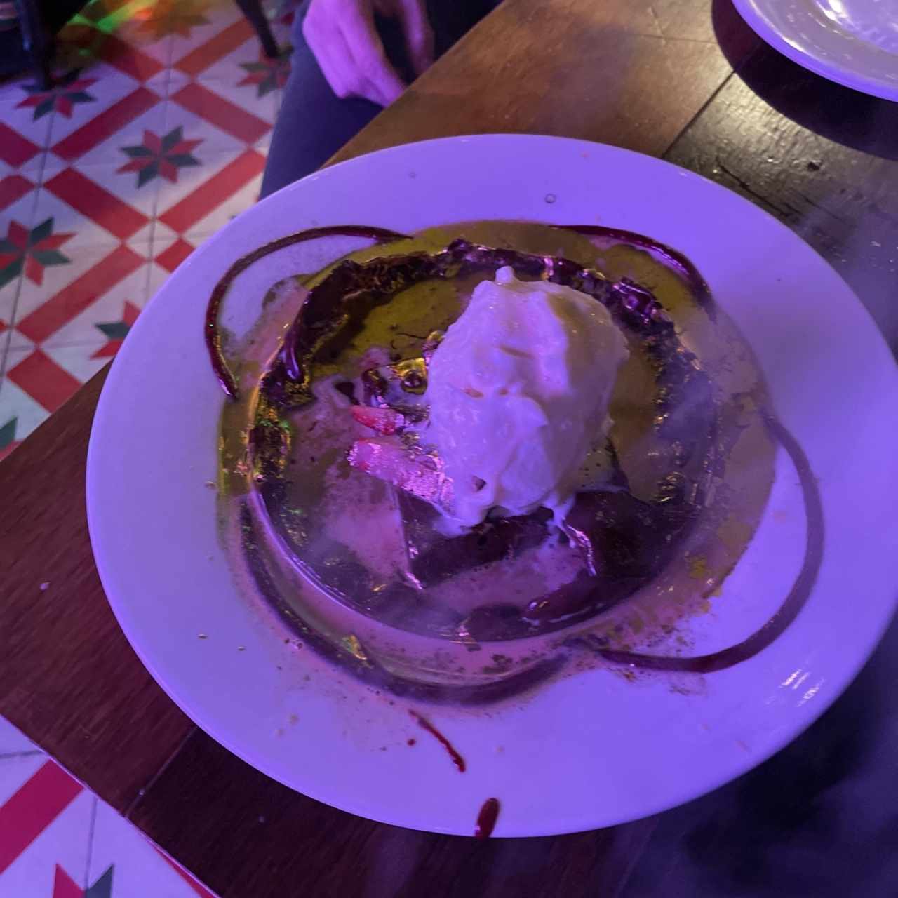 Helado de vainilla