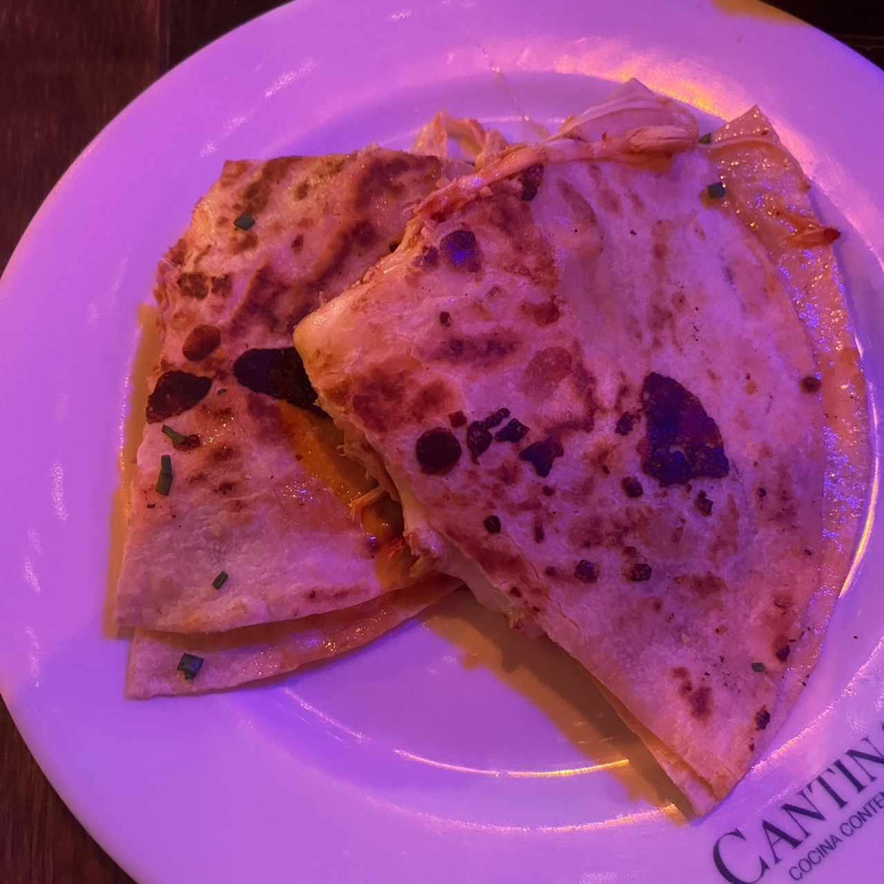 Quesadillas de pollo