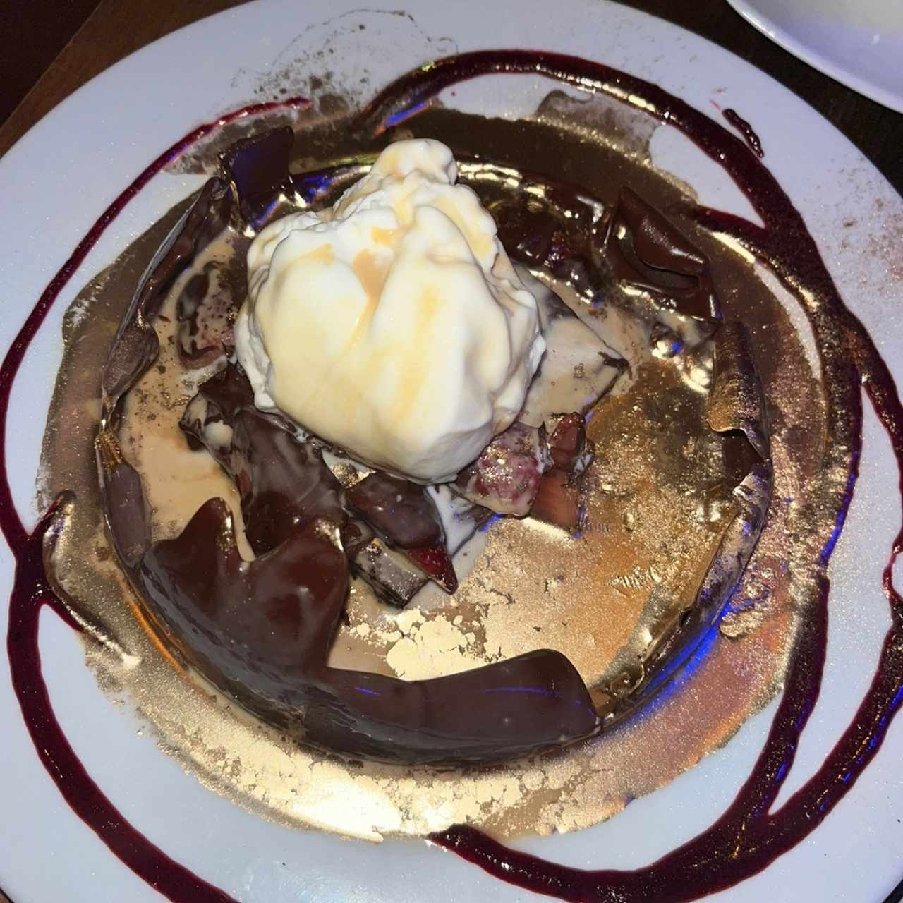 Esfera de chocolate