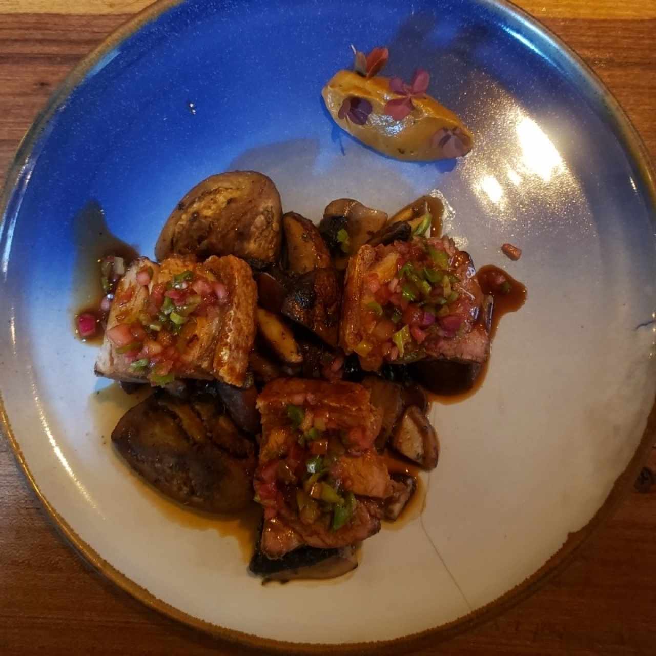 Pancetta de Cerdo Asada