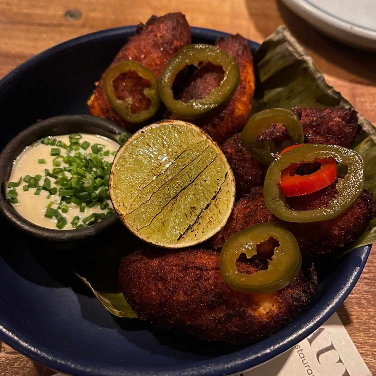 Croquetas camote y berrugate 