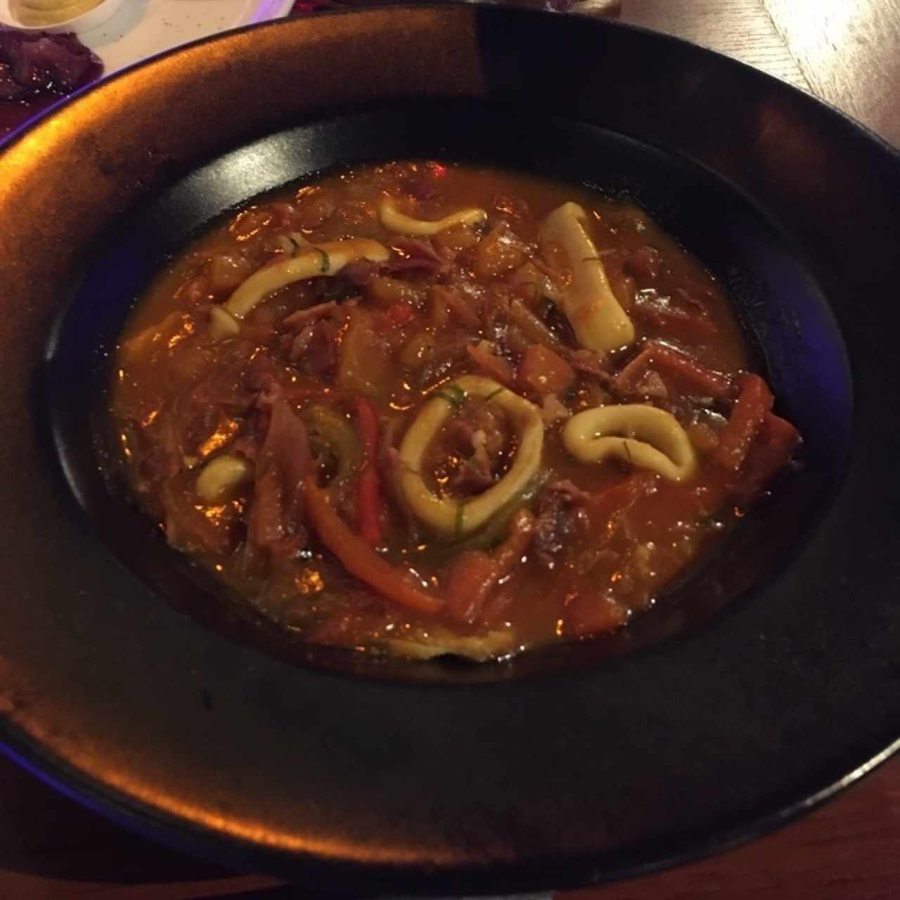 Calamares con jamon