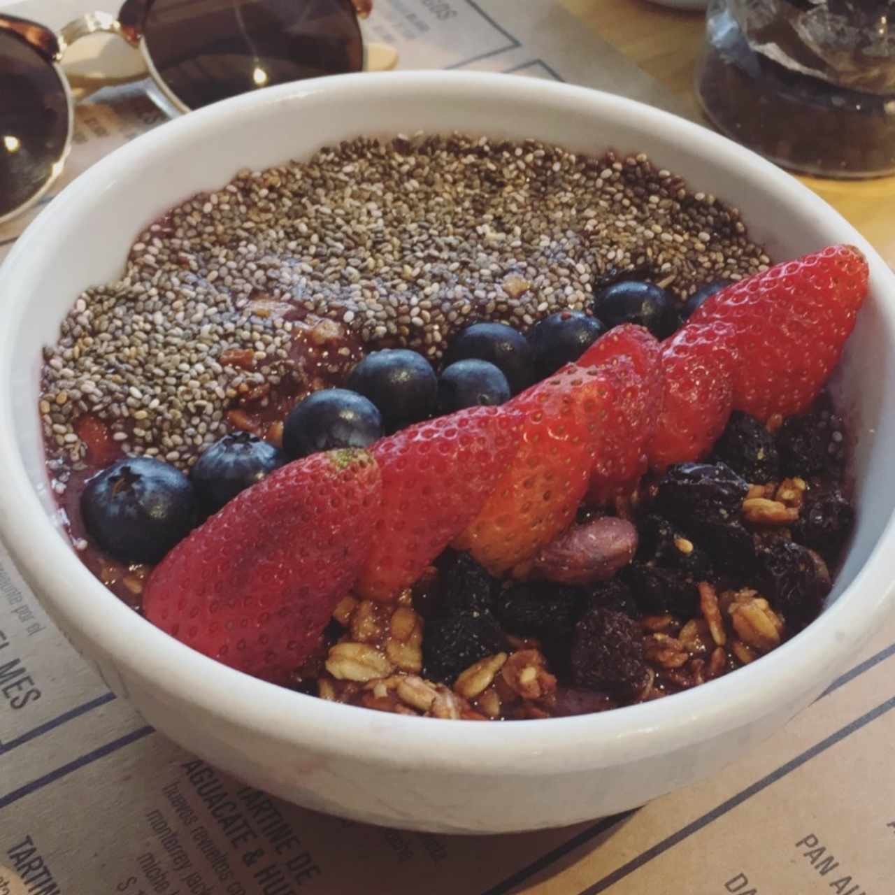 Bowl frutos rojos