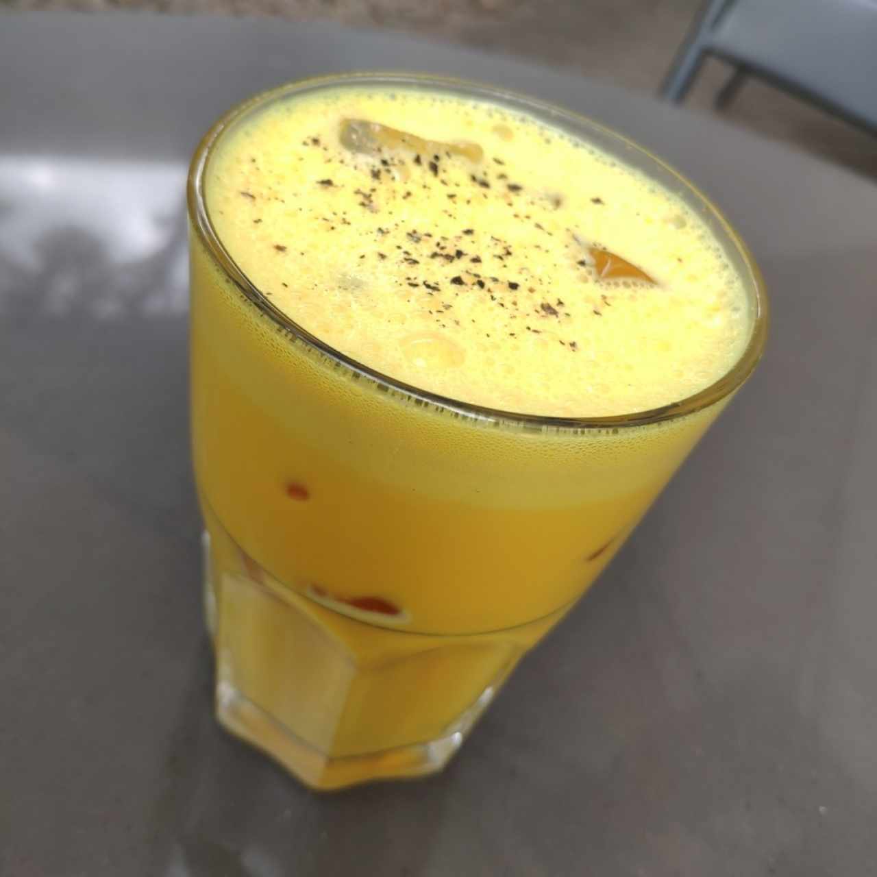 Turmeric Iced Latte