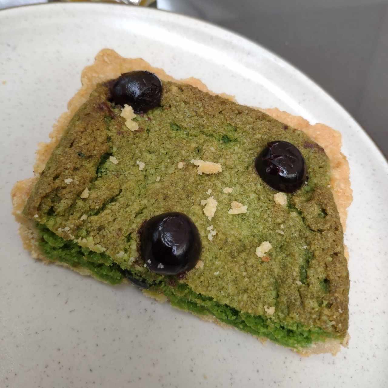 Tartaleta de pistacho