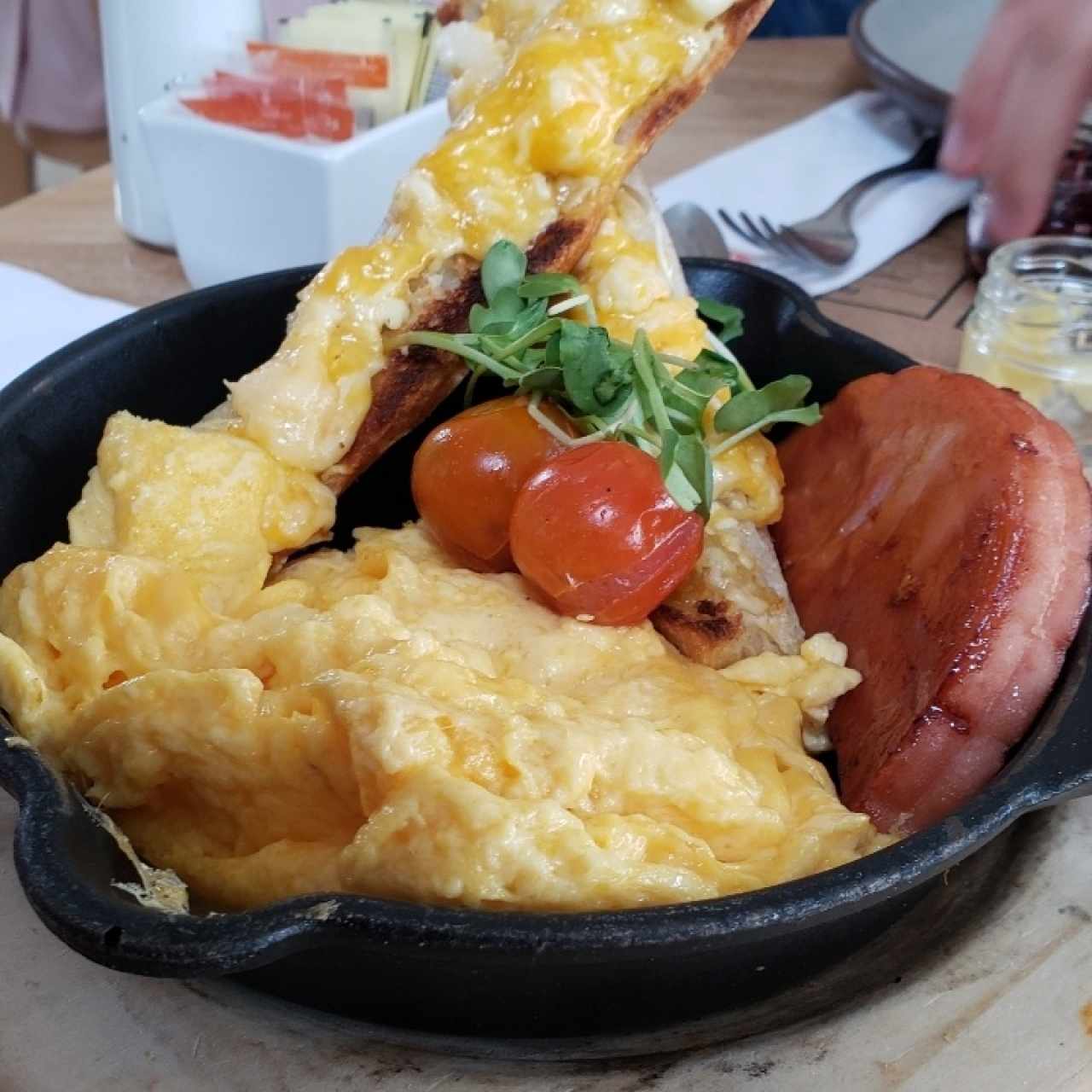 Huevos a la crema