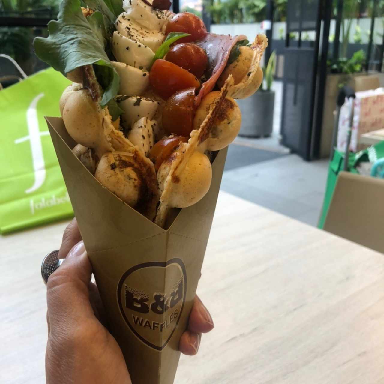 Bubblewaffle italiano