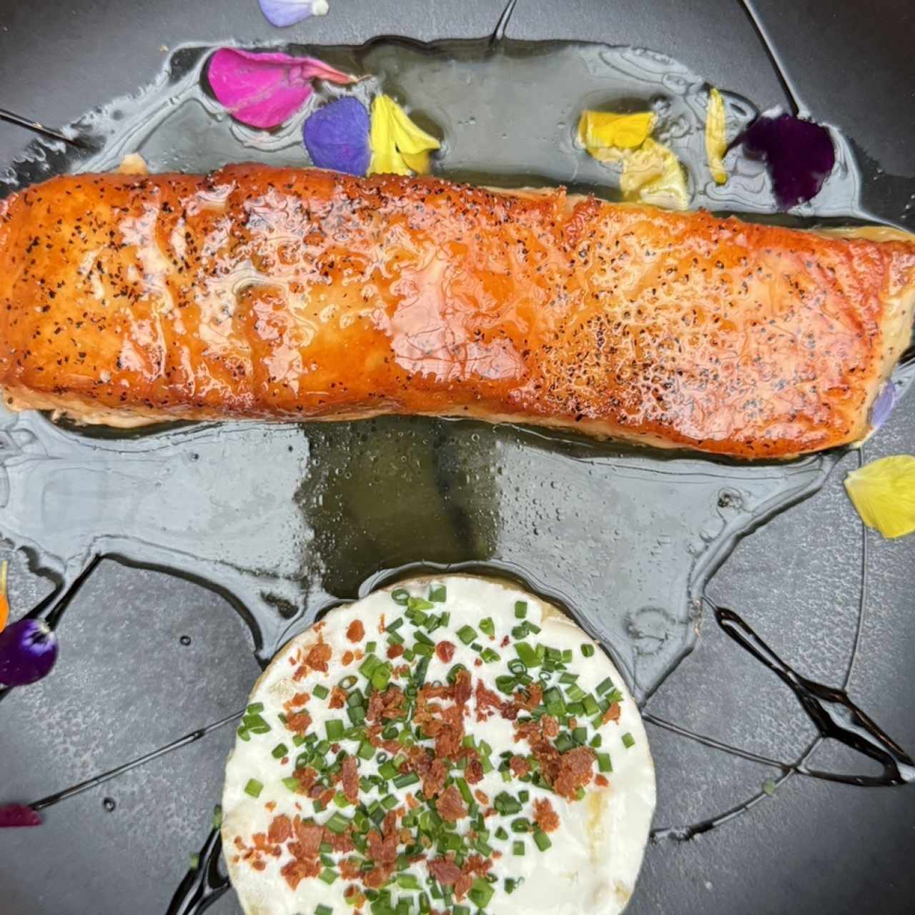Salmón a la naranja