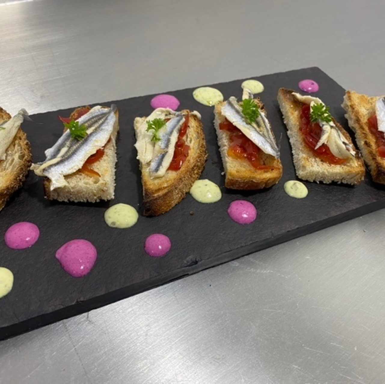Boquerones a la vinagreta