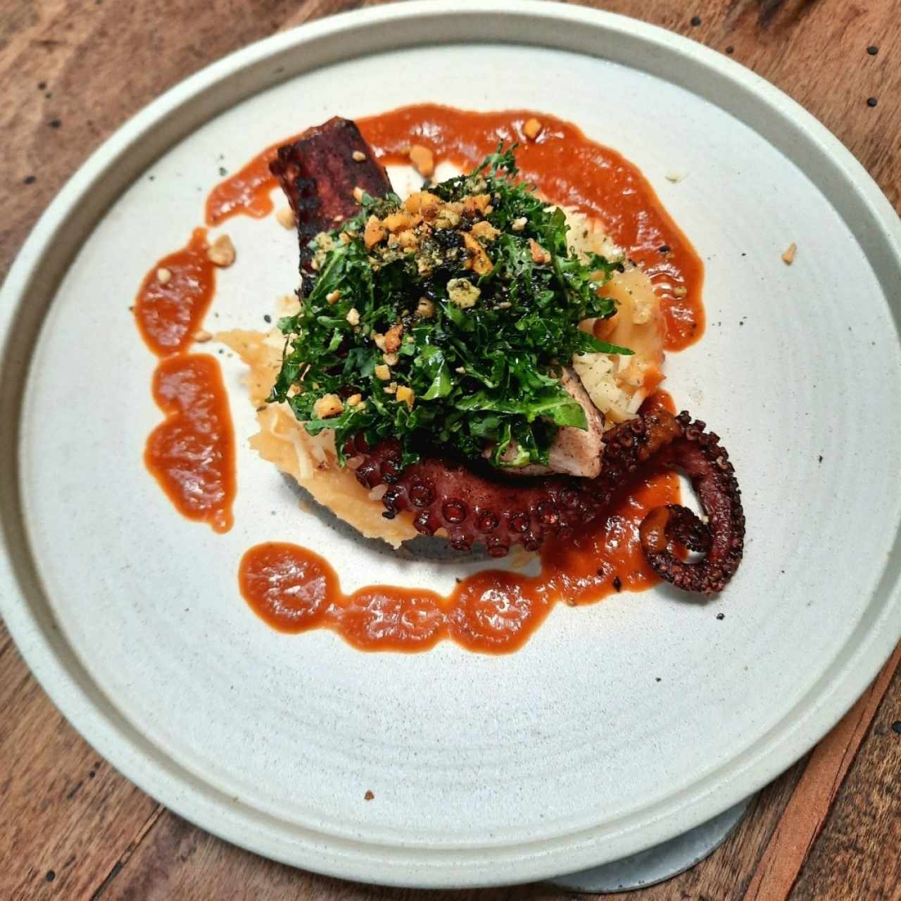 Pulpo al carbón 