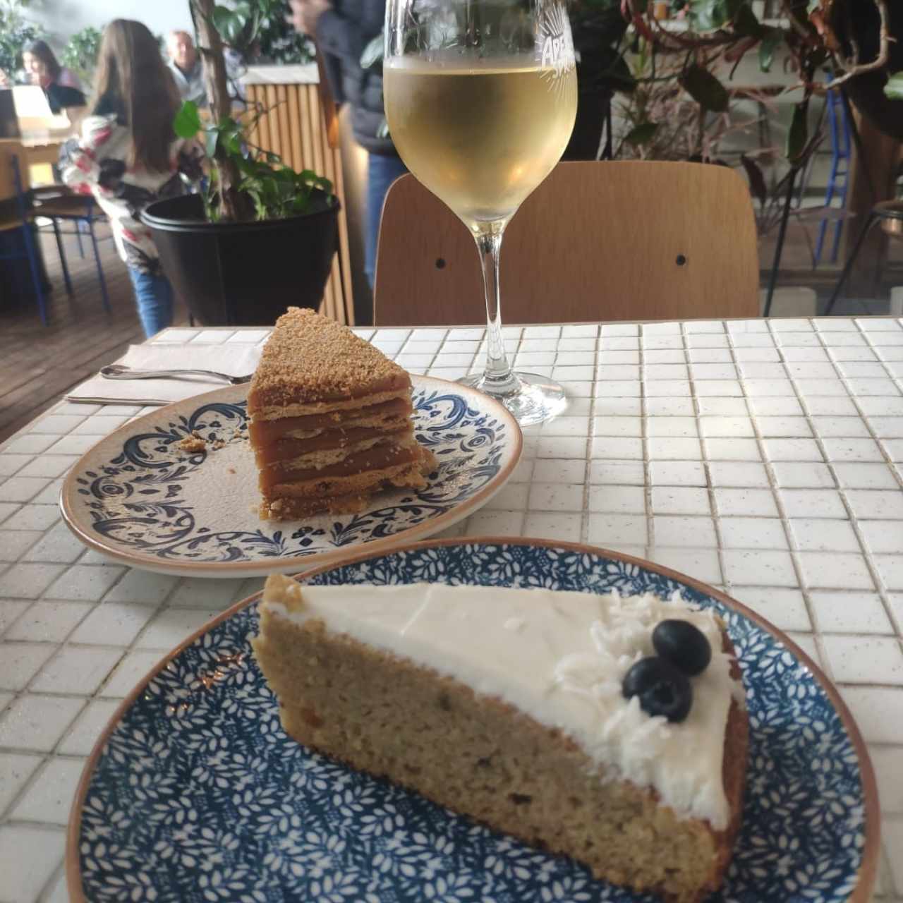 Torta de limonada de coco y napoleon 