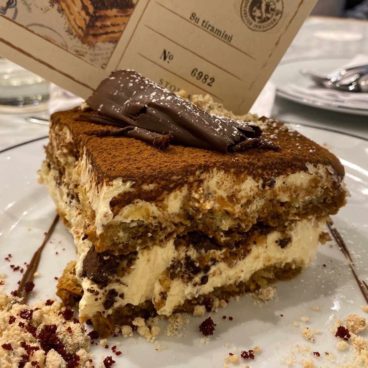 Tiramisú Tradicional