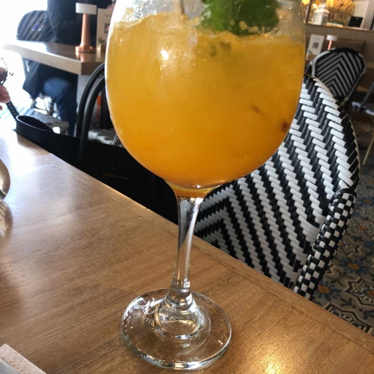 Soda italiana de maracuya