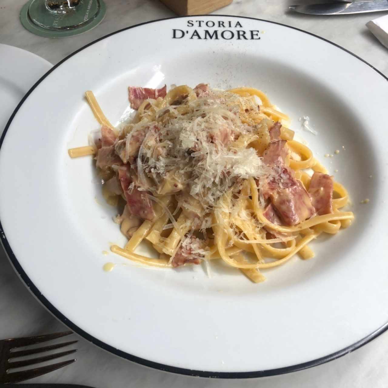 Pasta carbonara