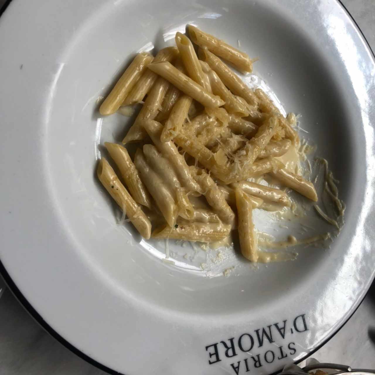 Pasta a la alfredo
