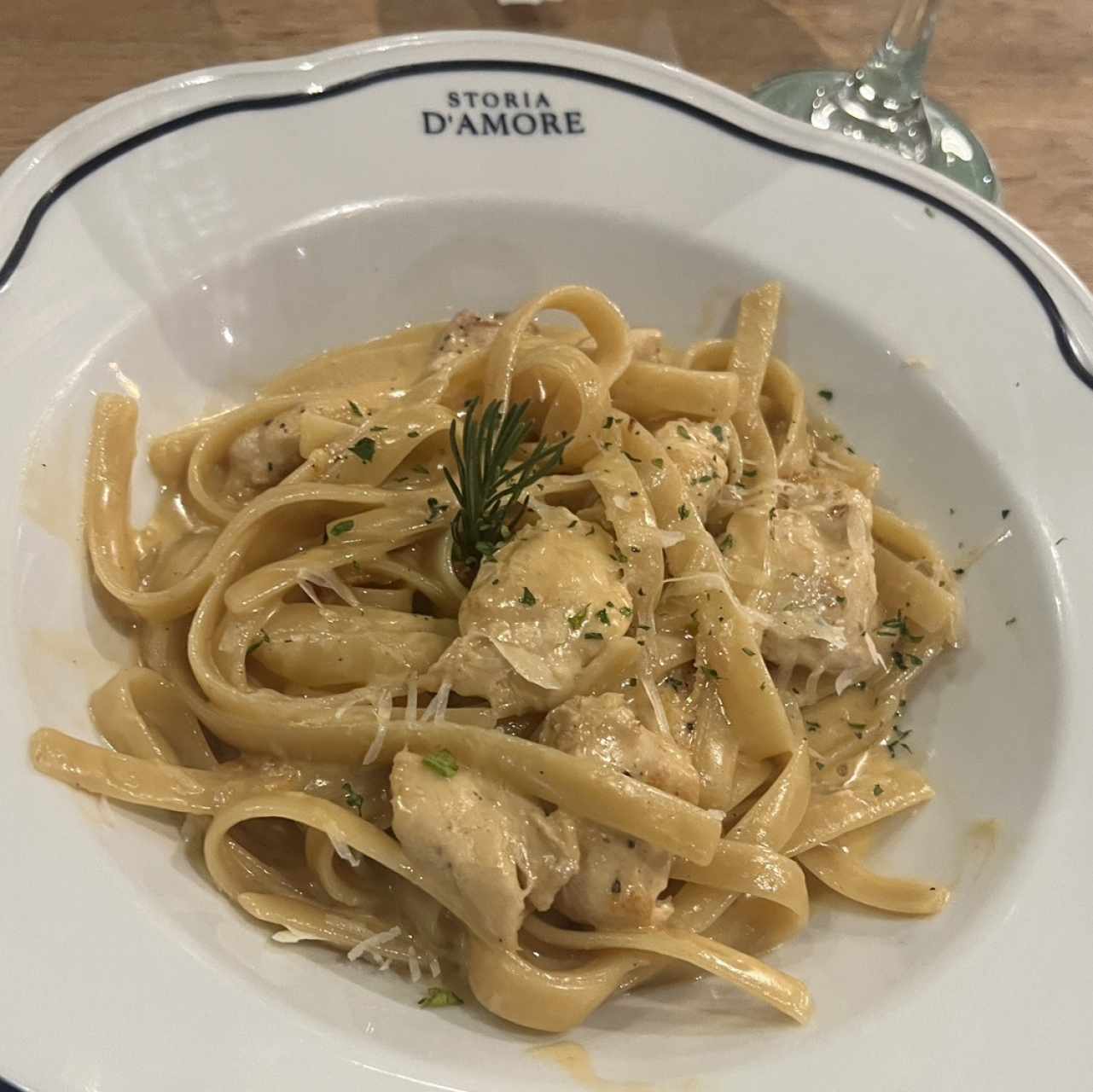 Fettucini alfredo 