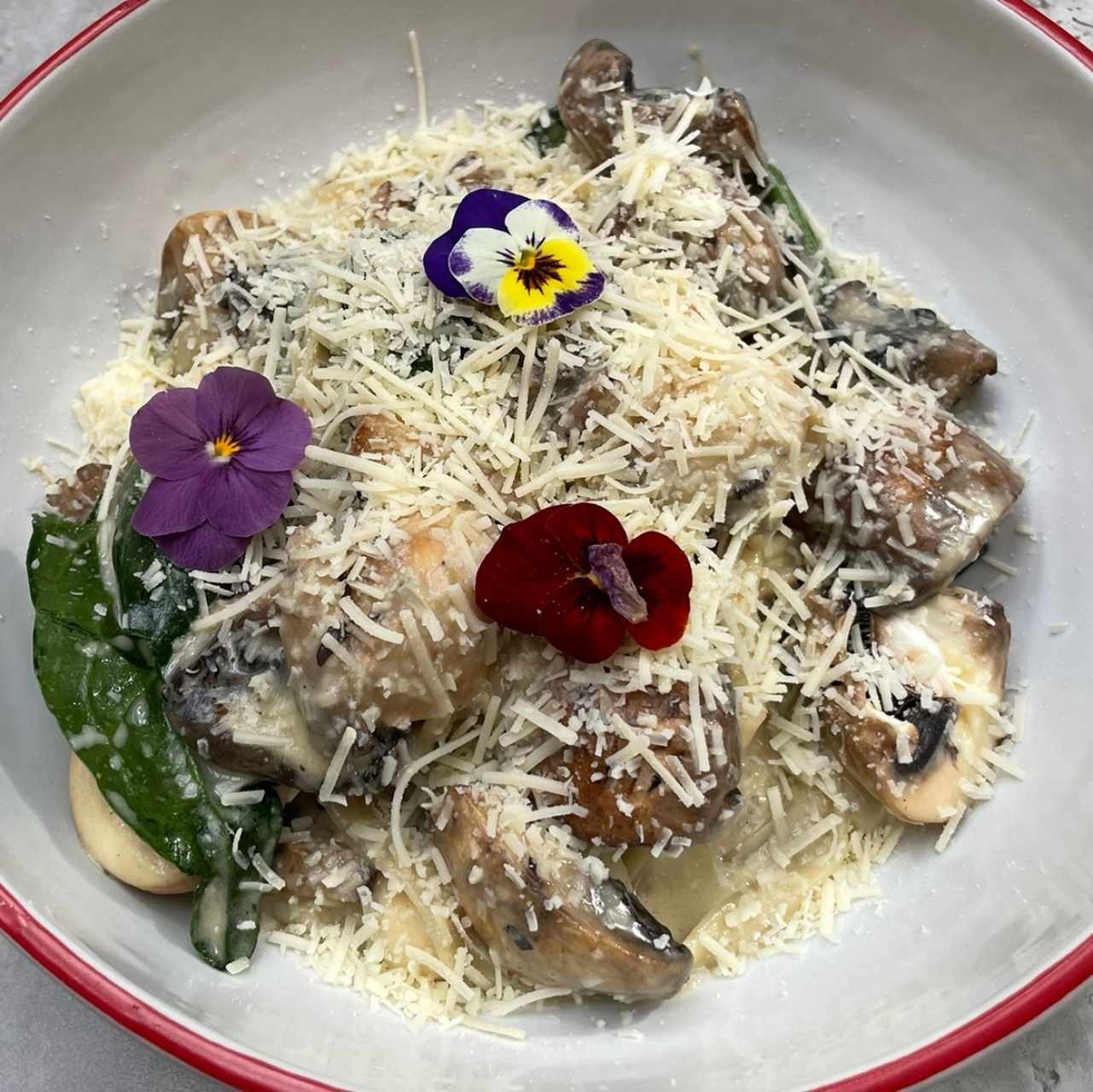 Fetuchine funghi