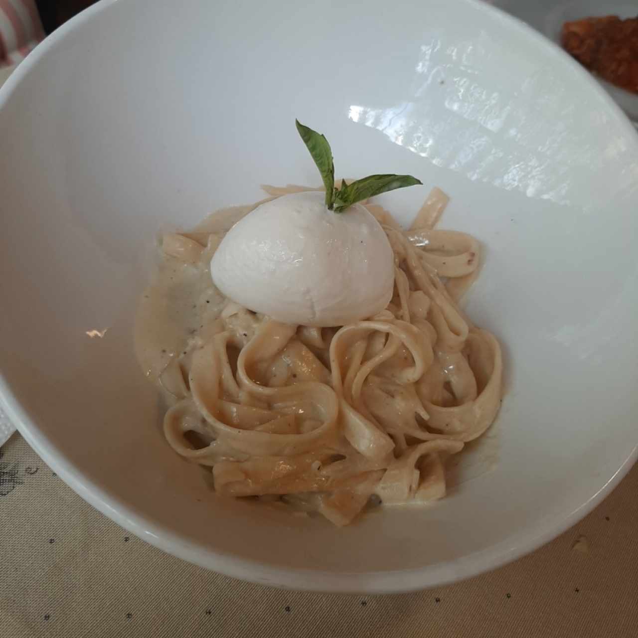 Fetuccini 4 quesos.