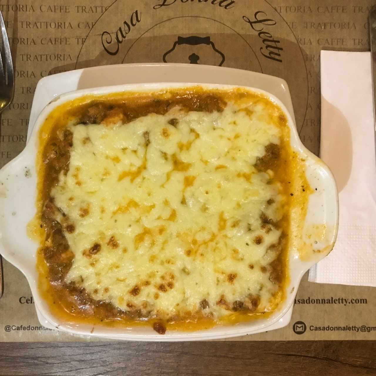 Lasagna a la bolognesa 
