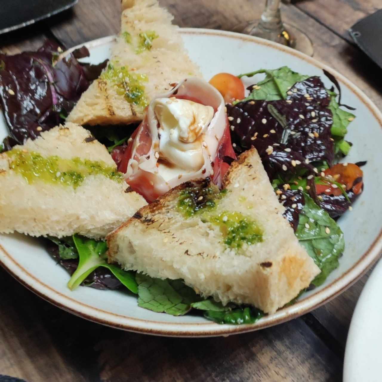 ensalada burrata