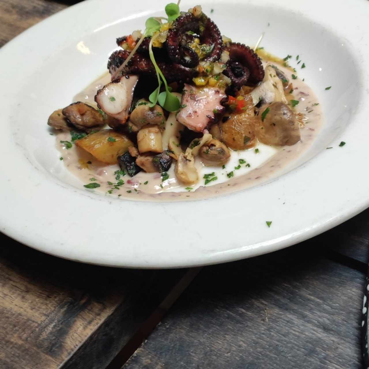 pulpo a la brasa