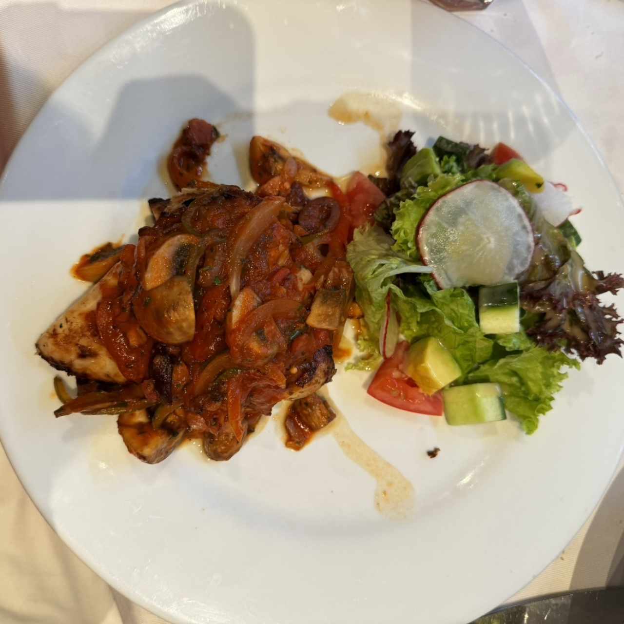 Pollo a la Cacciatora 