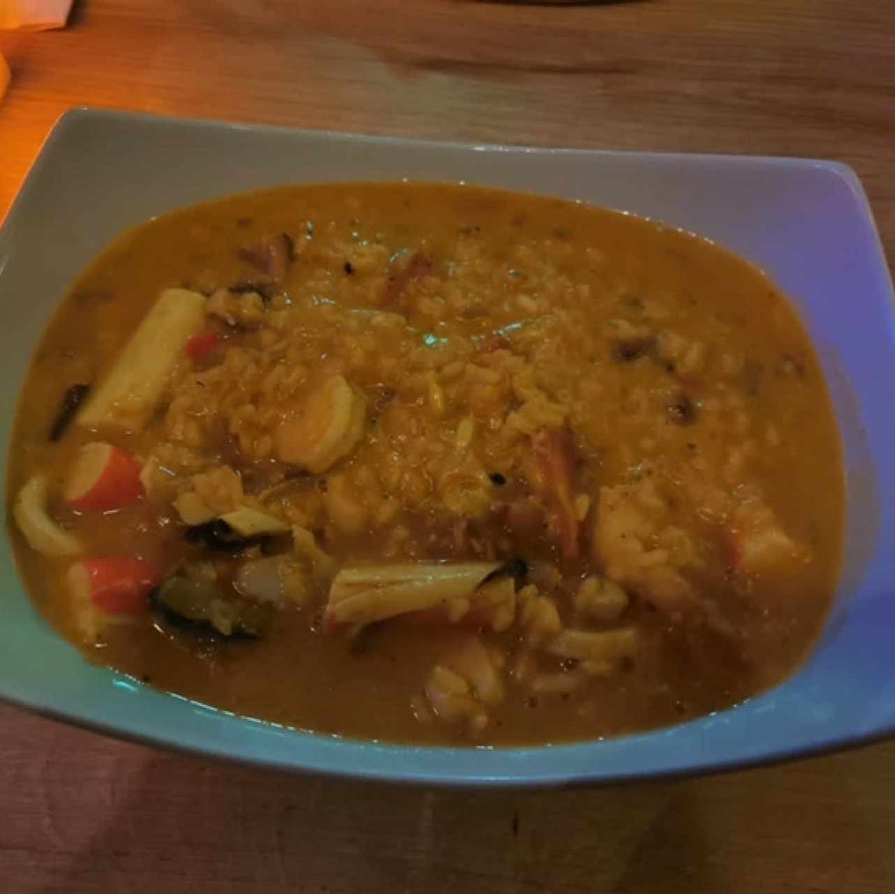 risotto de mariscos 