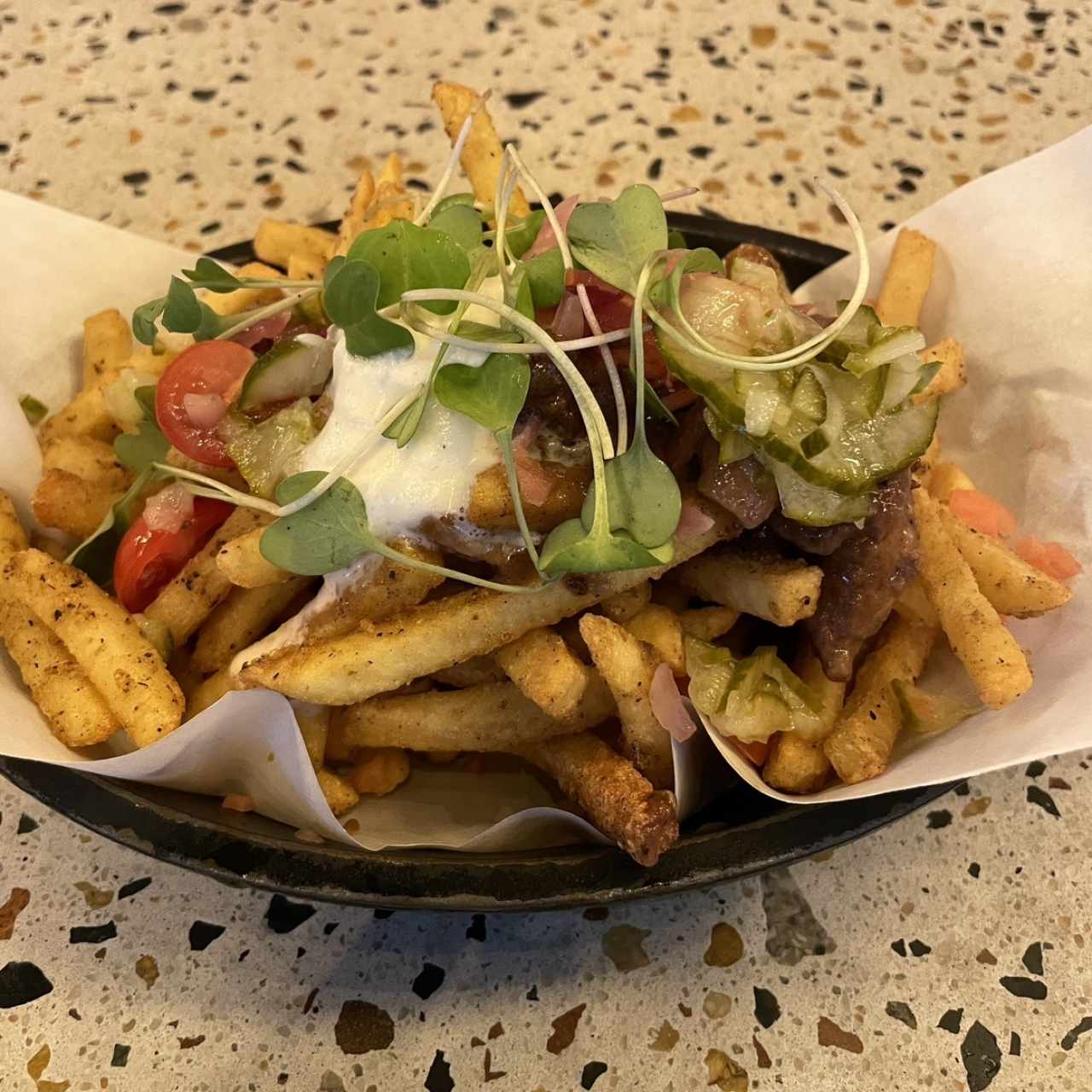 Fries estofado