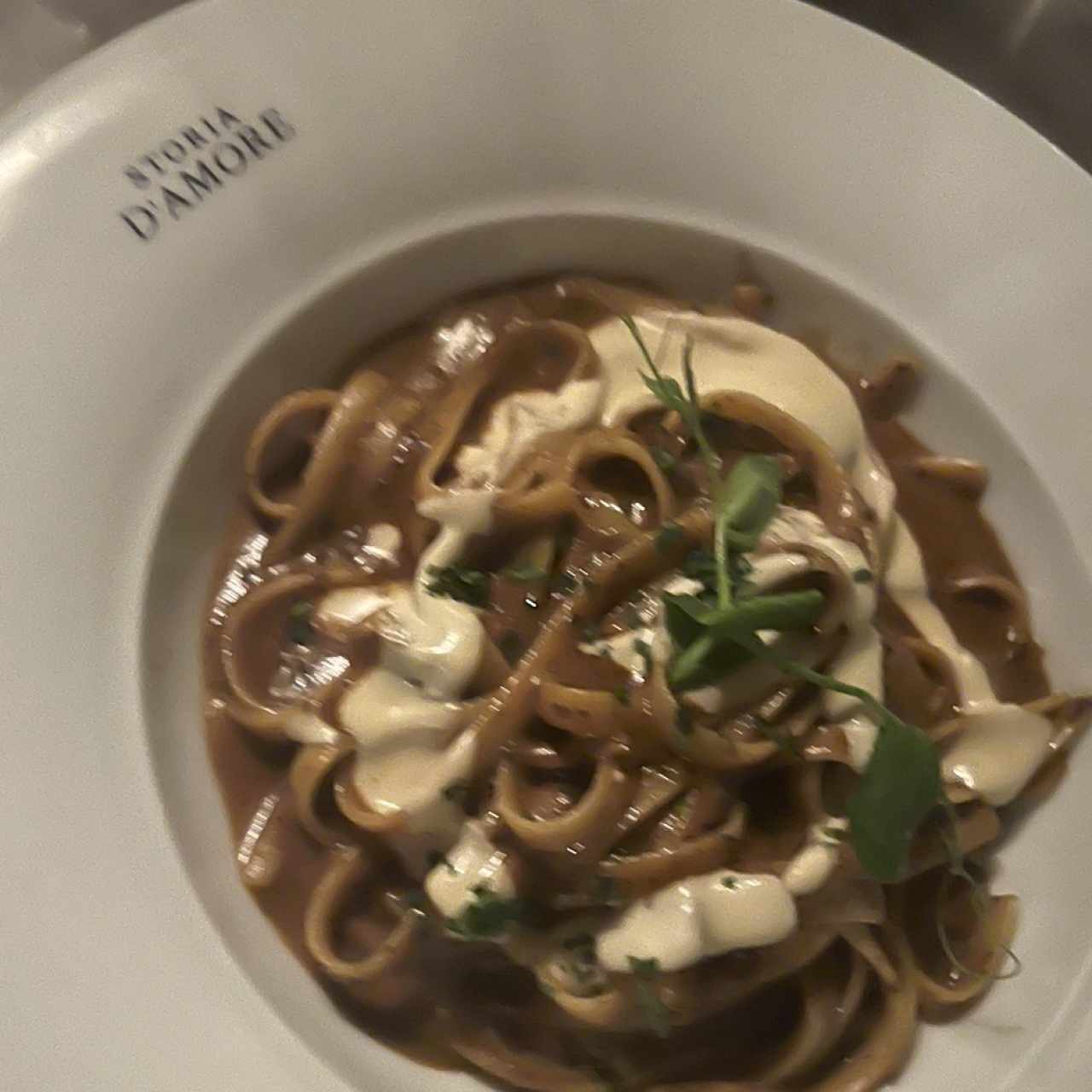 Fetuccini Funghi e Tartufo