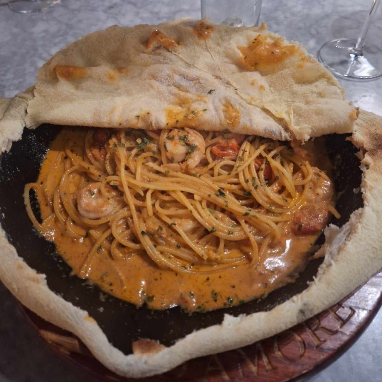 Gamberi alla vodka