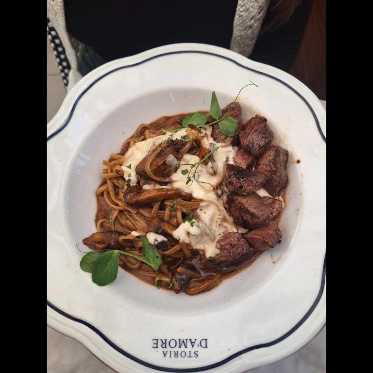 Tartufo e Funghi con lomo