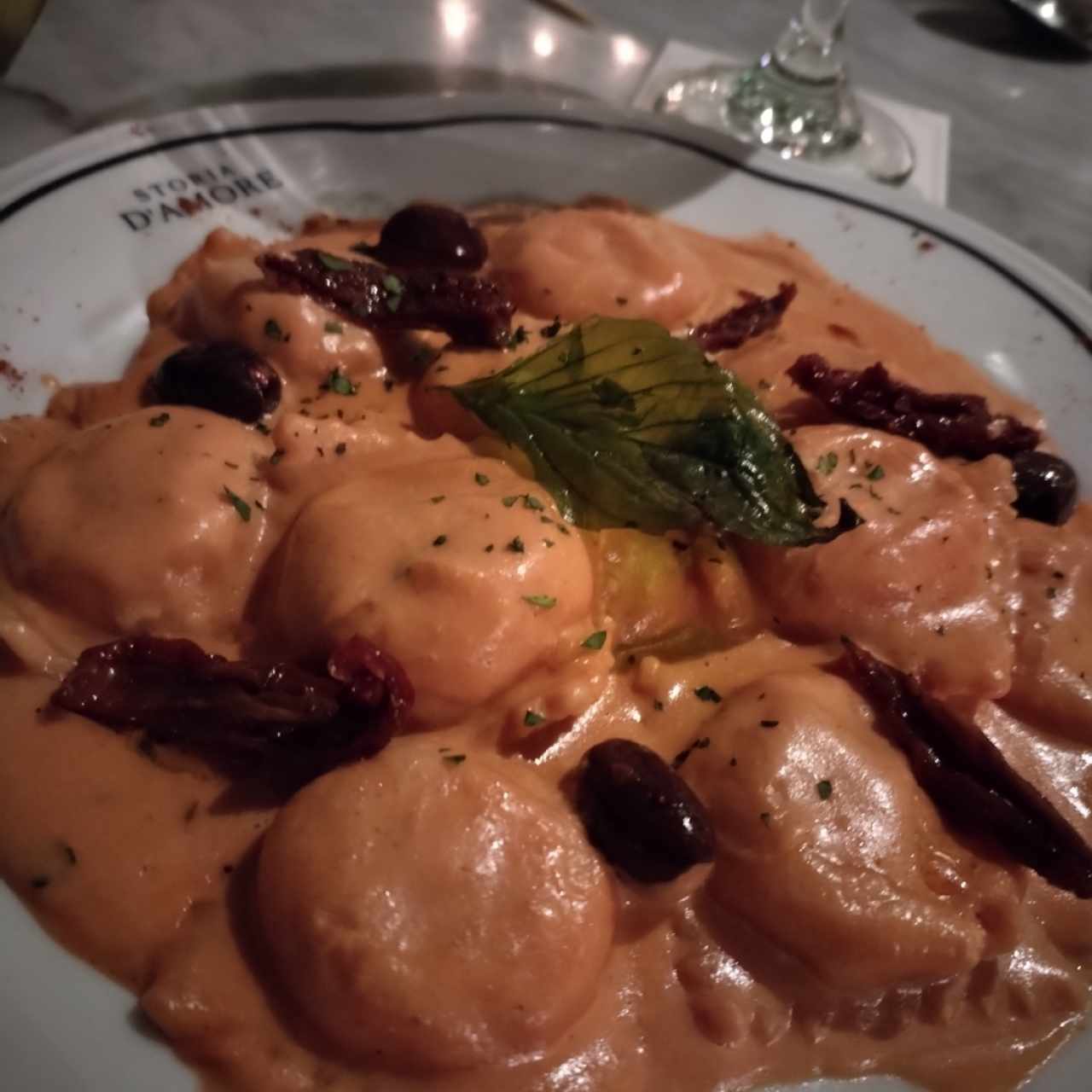 Raviolis de salmon