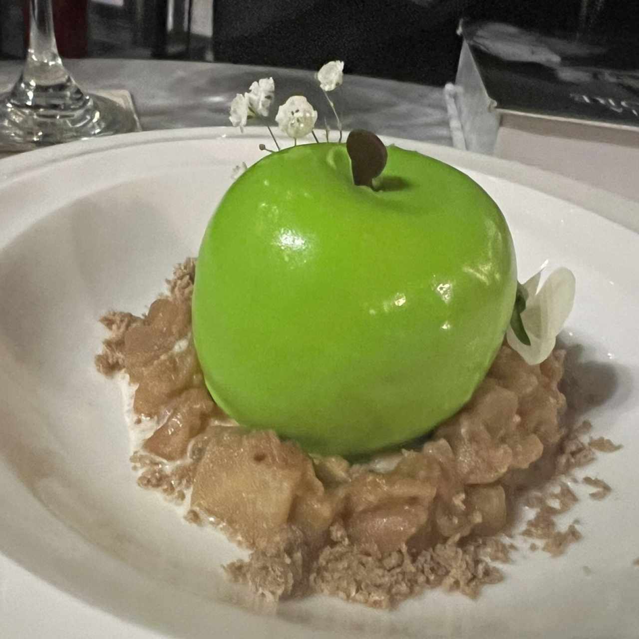 Tiramisu de manzana
