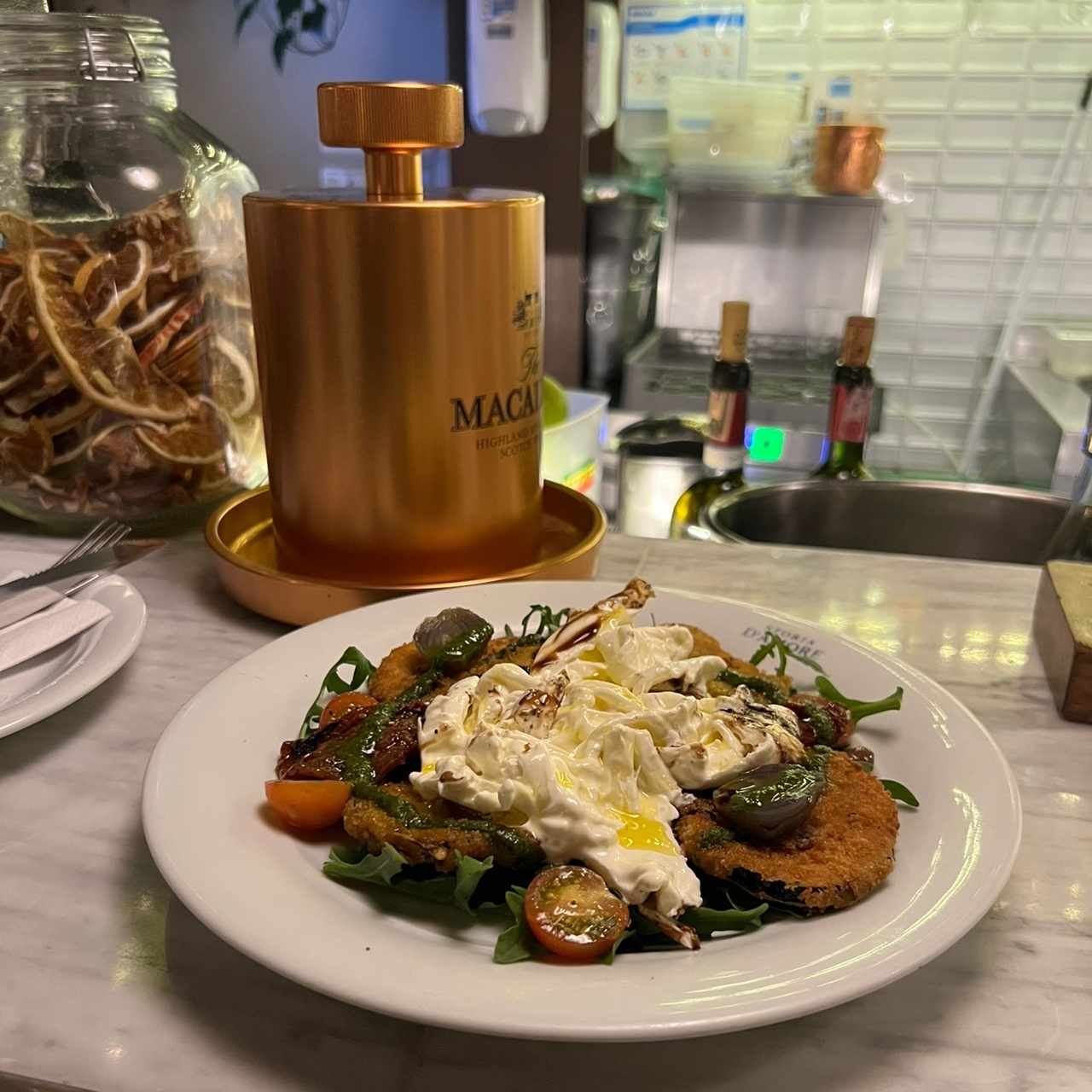 Burrata de la casa 