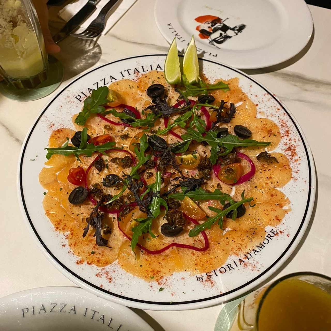 Carpaccio de Salmón