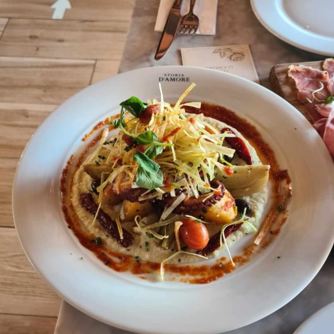 Pulpo a la parrilla 