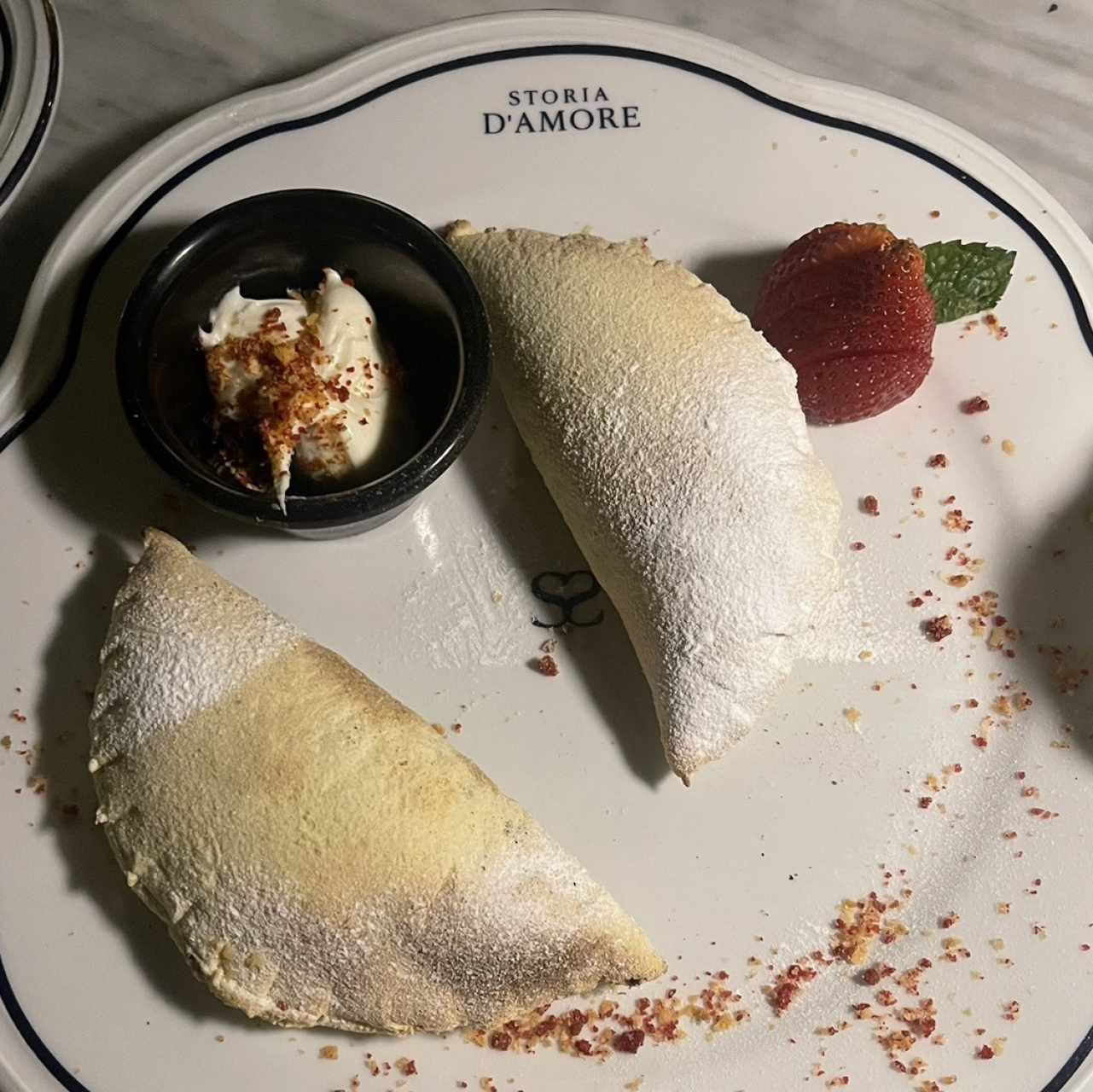 Calzone Di nutella