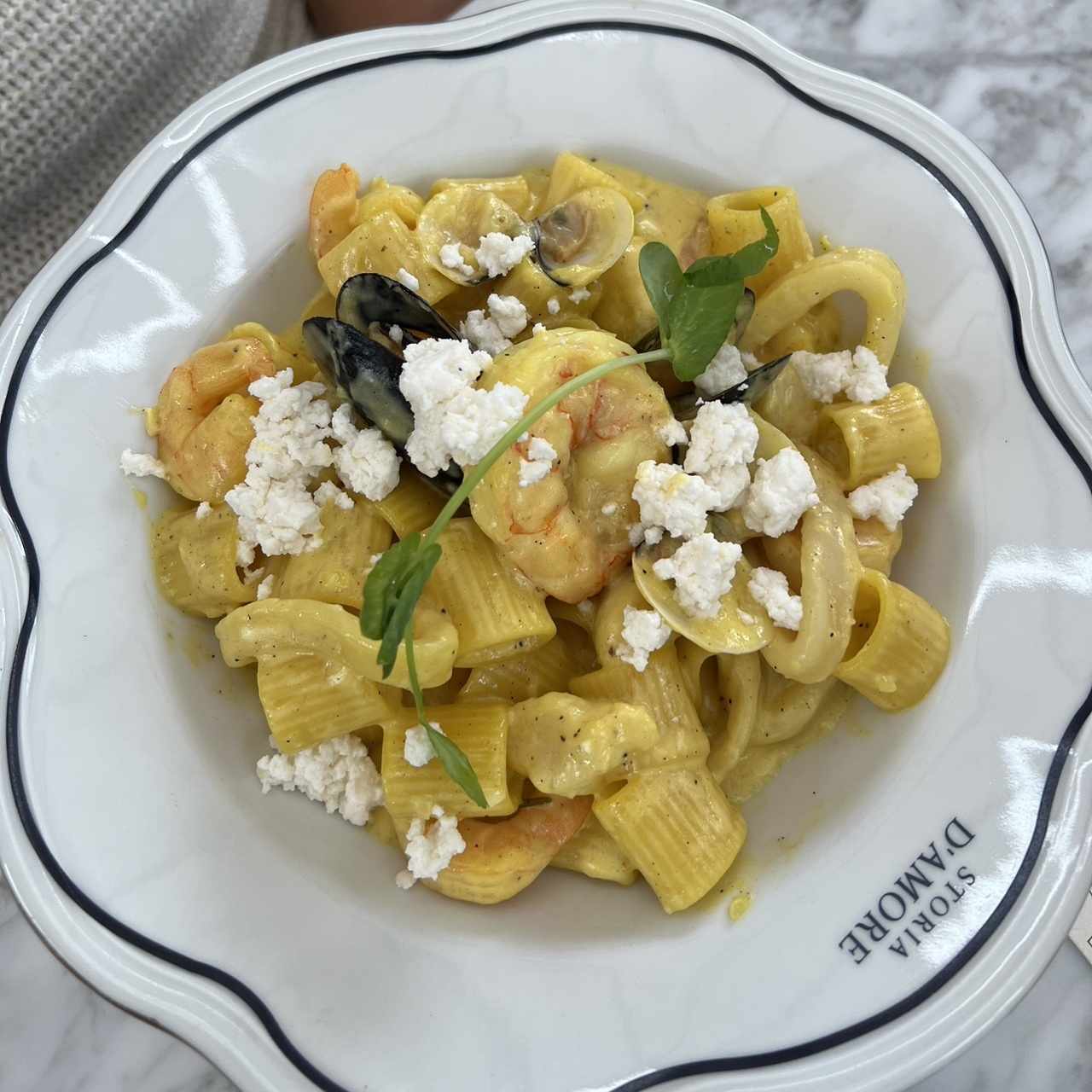 Cacio e pepe e gameri