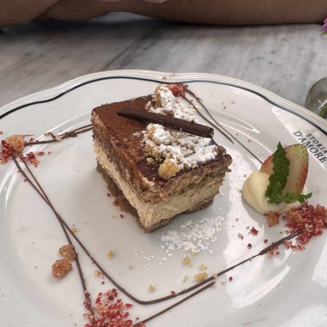 Tiramisu tradicional personal