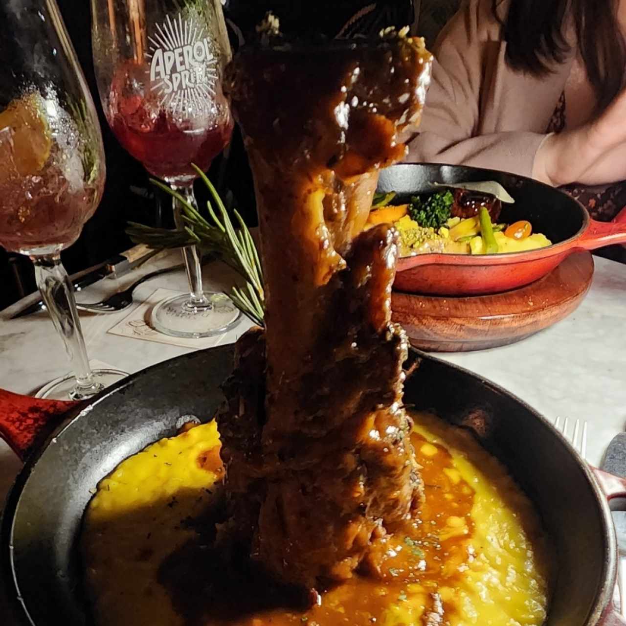 ozobuco con rissoto