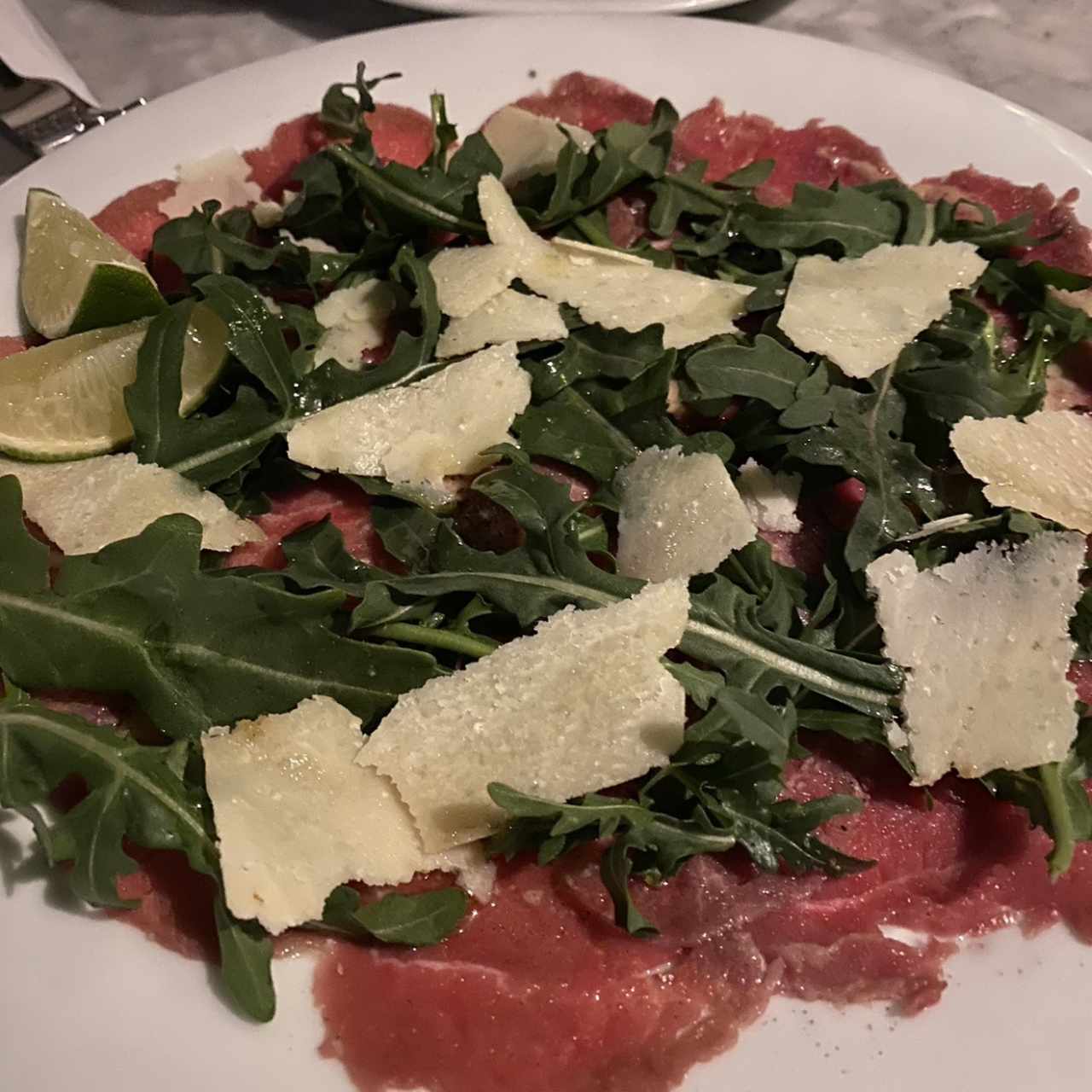 Carpaccio di manzo