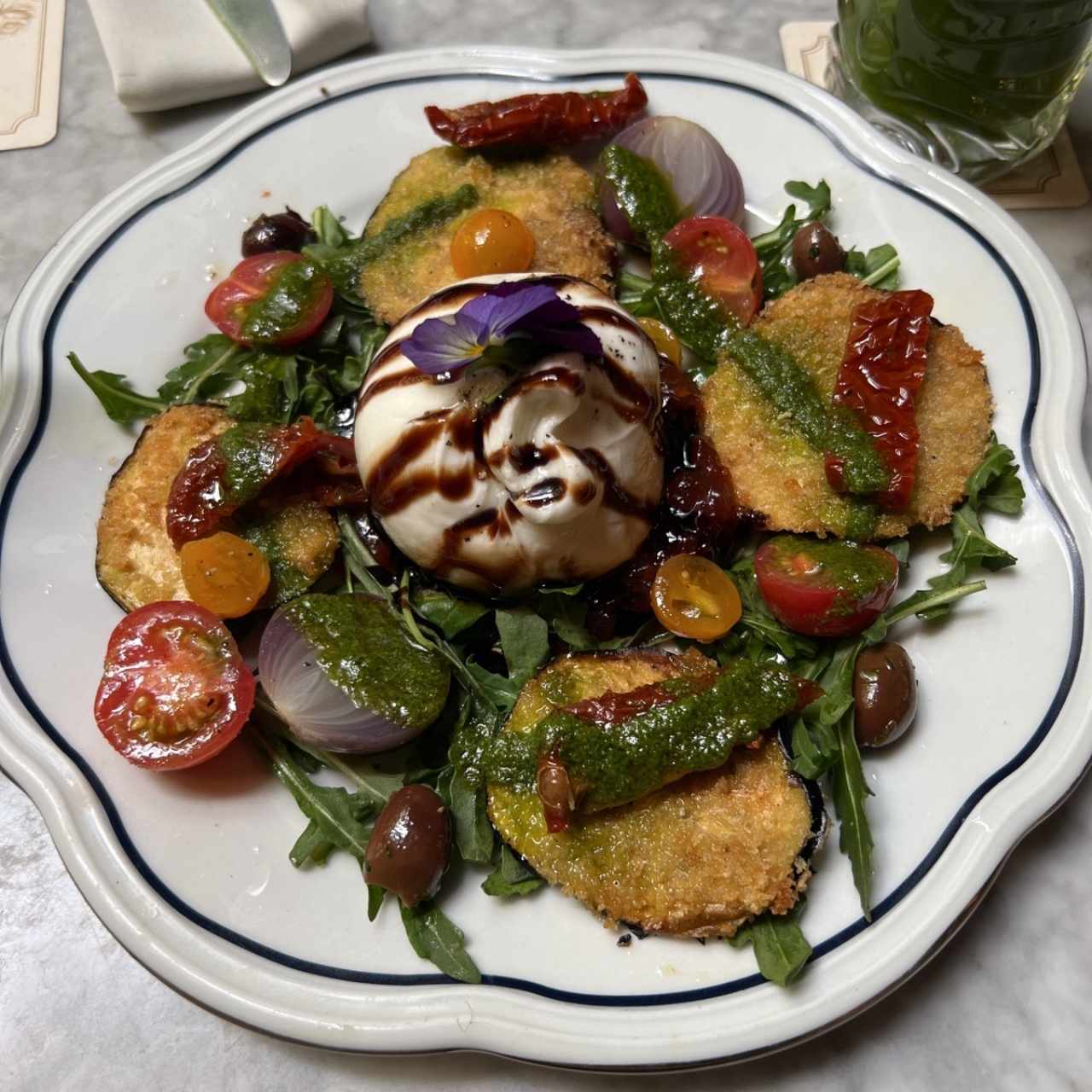 Burrata de la casa