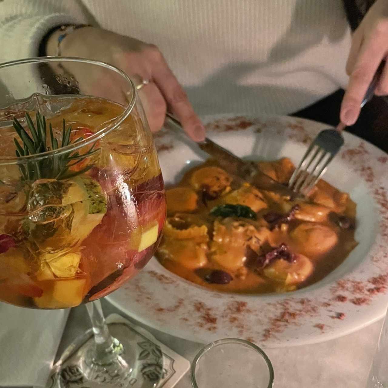 ravioli de salmon