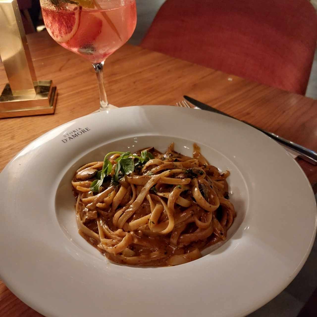 Fettuccine al Funghi 
