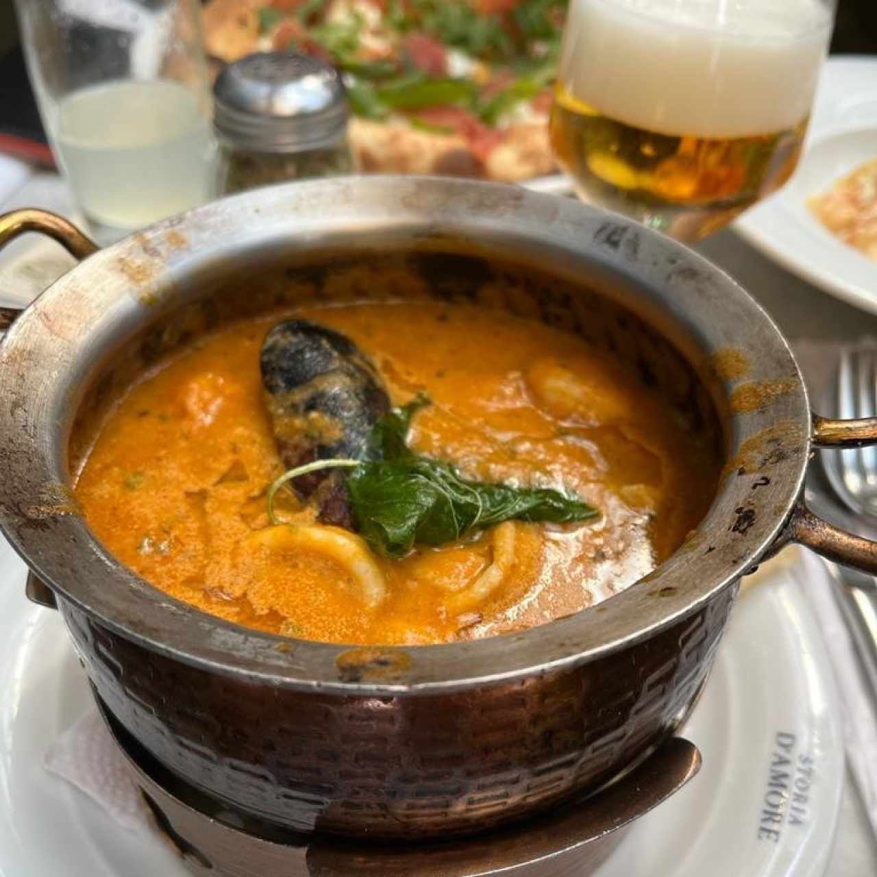 Sopa de mariscos 