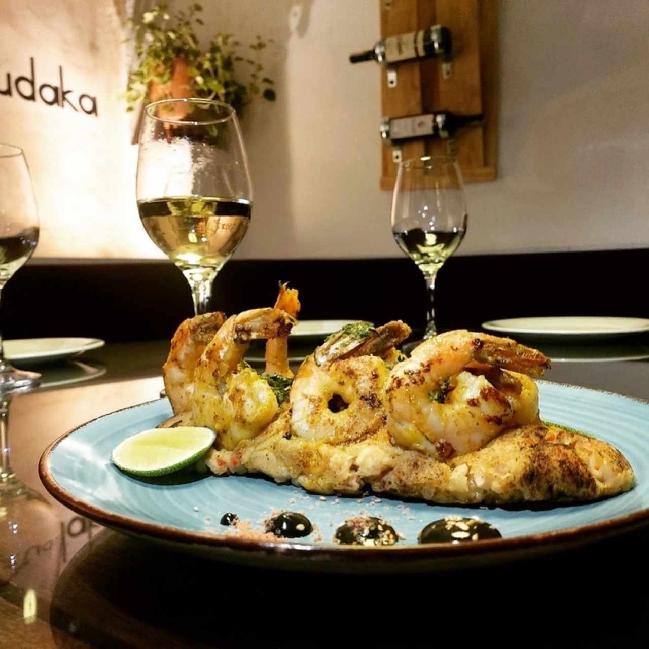 langostinos parrillados