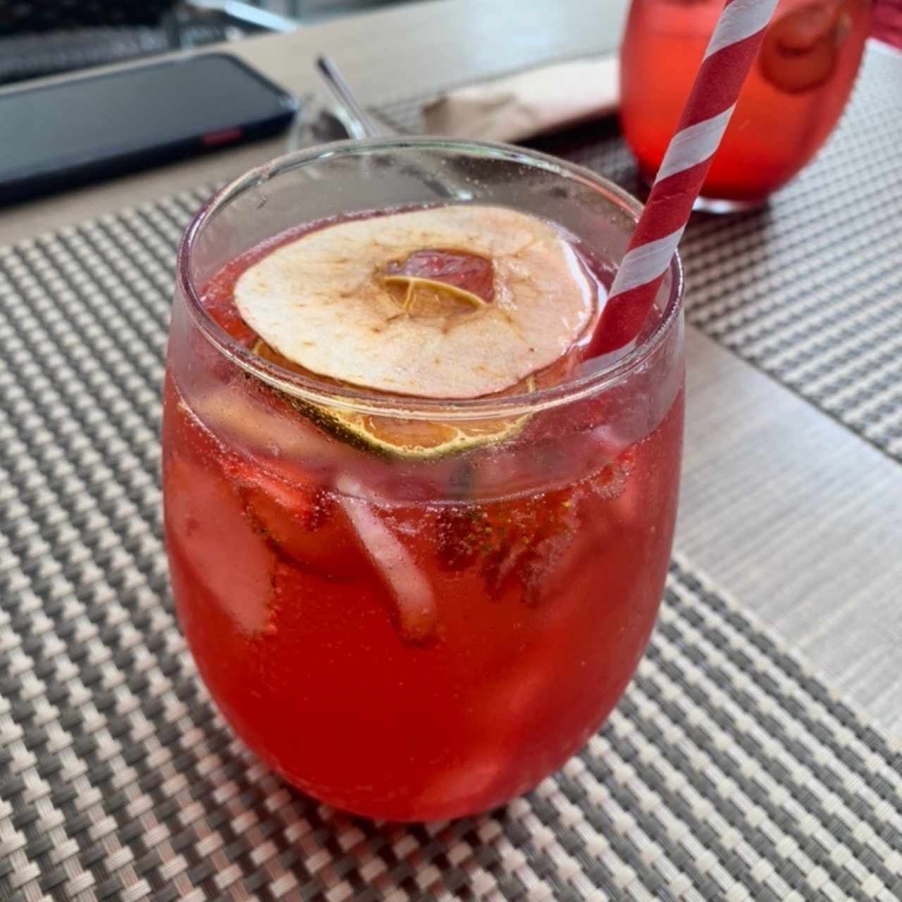 Soda frutos rojos
